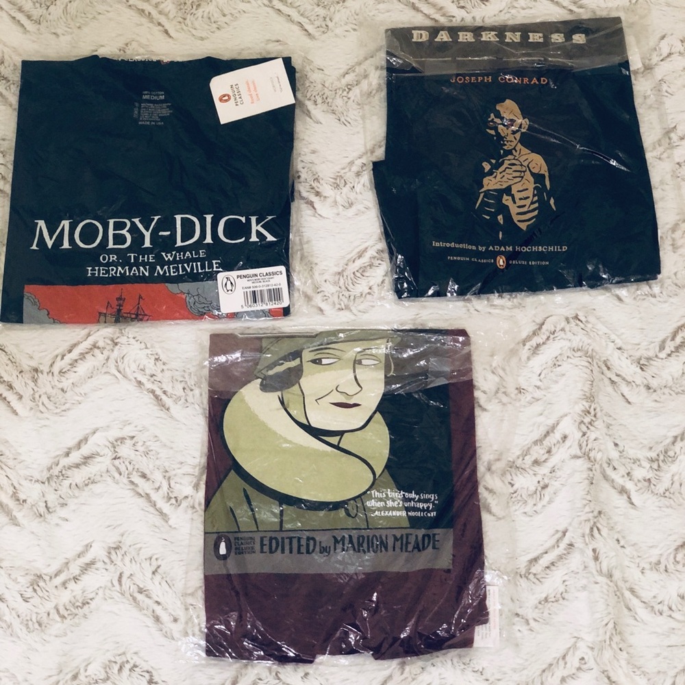 Book-Themed T-shirt Bundle